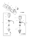 Dodge Durango Distributor Diagram - 4740339AB