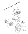Jeep Brake Disc Diagram - 68256681AB