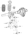 Ram Shock Absorber Diagram - 68194016AA