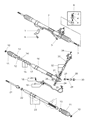 Chrysler Sebring Rack And Pinion Diagram - MR244347