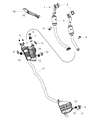 Dodge Tail Pipe Diagram - 53010362AJ