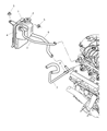 Chrysler Pacifica Coolant Reservoir Diagram - 4880498AB