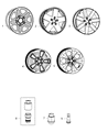 2014 Jeep Wrangler Spare Wheel Diagram - 5MY08RXFAA