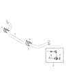 Jeep Sway Bar Kit Diagram - 68252204AC