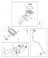 Ram Oil Filter Housing Diagram - 4893315AC