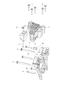 Jeep Compass Engine Mount Diagram - 68349777AA