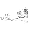 Jeep Liberty ABS Control Module Diagram - 5140733AB