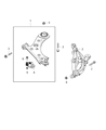 Jeep Alignment Bolt Diagram - 6511468AA