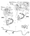 Dodge Caravan Brake Line Diagram - 4721553AC