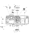 Chrysler PT Cruiser Dimmer Switch Diagram - 5019712AA