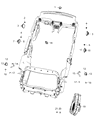 Jeep Car Speakers Diagram - 68297598AA