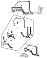 Jeep Wrangler Wheelhouse Diagram - 55157126AF