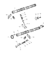 Jeep Wrangler Camshaft Diagram - 4781681AA