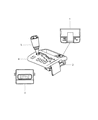 Jeep Commander Shift Indicator Diagram - 52124146AC