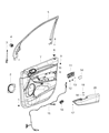 Dodge Durango Armrest Diagram - 6GF65LA8AA