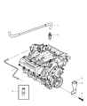 2006 Jeep Grand Cherokee Air Intake Coupling Diagram - 53013884AA