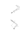 2008 Chrysler PT Cruiser Air Intake Coupling Diagram - 4884749AA