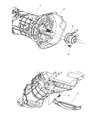 Dodge Viper Clutch Slave Cylinder Diagram - 5037357AA