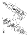Ram 3500 Wheel Stud Diagram - 68088328AA