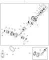 Ram Transfer Case Seal Diagram - 68454740AA