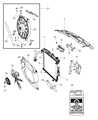 Chrysler Aspen Engine Cooling Fan Diagram - 52028916AC