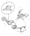 1998 Jeep Cherokee Parking Brake Cable Diagram - 52128073
