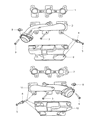 2008 Dodge Durango Exhaust Manifold Diagram - 53032613AB
