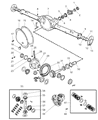 Dodge Durango Differential Diagram - 52069427AB
