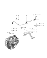 Chrysler 200 Automatic Transmission Shifter Diagram - 68102313AA