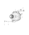Ram C/V Alternator Diagram - 68272108AA