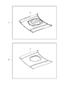 Dodge Challenger Hood Diagram - 68217424AA