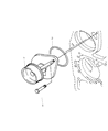 Dodge Ram 1500 Water Pump Diagram - R5003665AA