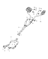 2015 Chrysler 300 Catalytic Converter Diagram - 68091591AF