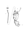Ram Coolant Reservoir Diagram - 68309844AC