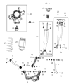 2018 Jeep Grand Cherokee Shock Absorber Diagram - 68380328AA