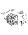 2008 Dodge Sprinter 3500 Engine Cover Diagram - 68012372AA