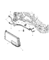 Dodge Intrepid Oil Cooler Diagram - 5014113AA