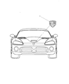 Dodge Viper Emblem Diagram - UW3706SAA