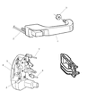 Jeep Cherokee Door Latch Assembly Diagram - 55235202AC