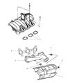 2004 Dodge Durango Exhaust Heat Shield Diagram - 53032675AC