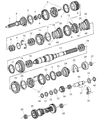 Jeep Cherokee Synchronizer Ring Diagram - 4741277