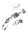 Chrysler Steering Column Diagram - 5057552AC