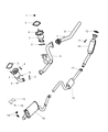 Jeep Exhaust Clamp Diagram - 4578217AA