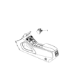 Chrysler 200 Automatic Transmission Shift Levers Diagram - 68264792AA