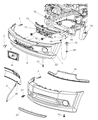 Jeep Commander Bump Stop Diagram - 55360410AA