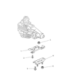 1999 Dodge Ram 2500 Transmission Mount Diagram - 52019641