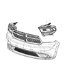 2021 Dodge Durango Headlight Diagram - 68433784AC