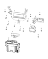 Jeep Engine Control Module Diagram - 68234027AD