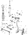 2008 Chrysler 300 Shock Absorber Diagram - 5180999AA