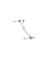 Jeep Gladiator Track Bar Diagram - 68496317AA